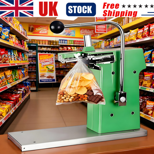 Aluminum staple bag clipping - aluminum,