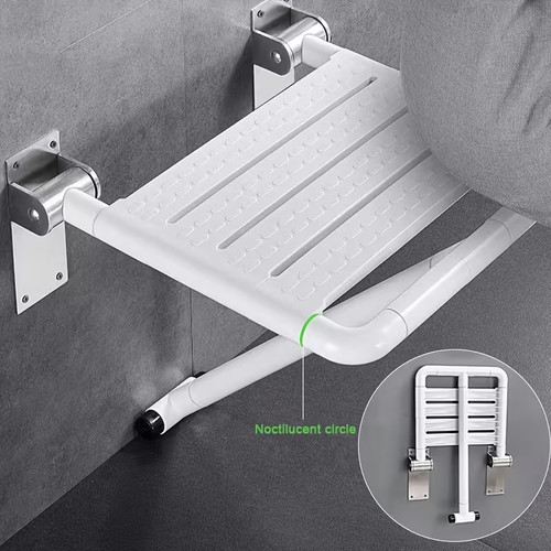 Folding shower bench wall - shower,