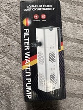 Aquarium Internal Filter Water