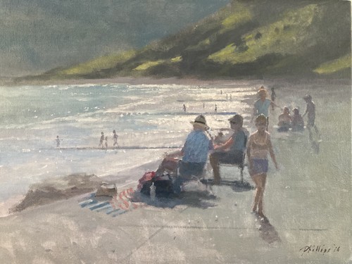 Peter phillips original oil - z,