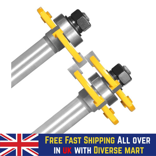 2pcs tongue groove router - &,