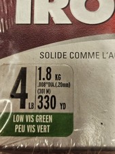 NEW Berkley IRON SILK LINE 4lb