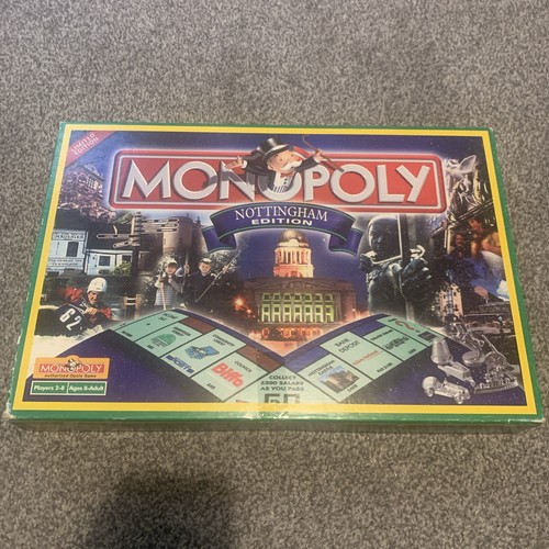 Vintage monopoly nottingham - monopoly,