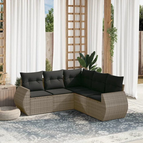 Garden sofa set gray - sofa, gray,