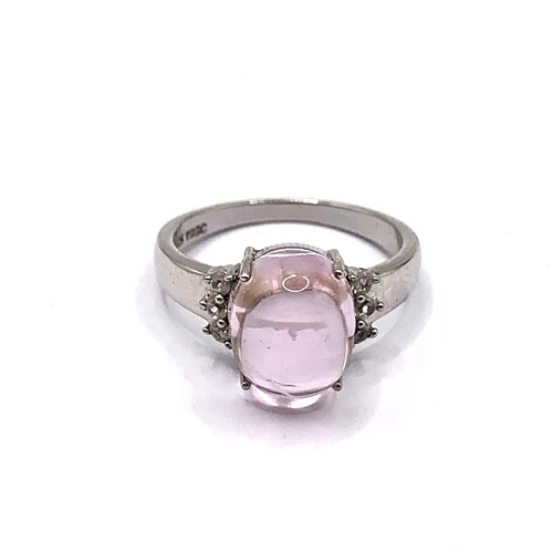 Amethyst white spinel 925 - amethyst,