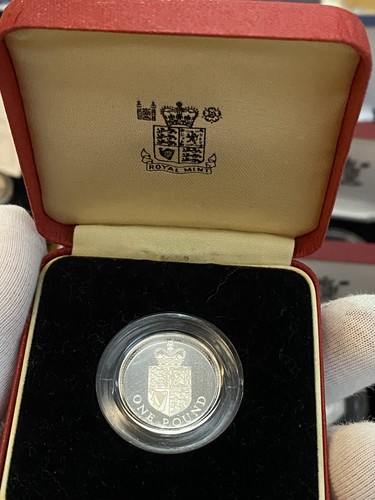 Piedfort silver proof 1988 one - piedfort,