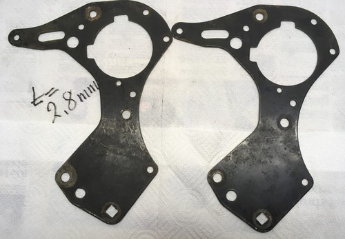 Engine plates for - ajs, 350