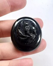Antique Victorian Whitby Jet