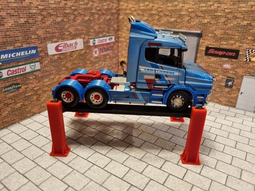 Post ramp for - 1:50, scale