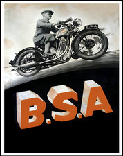 1964 Vintage BSA Motorcycle