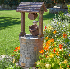 Solar Powered Wishing Well