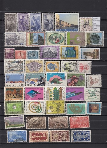 Used italy republic stamps - republic,