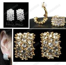 CLIP ON big huggie CRYSTAL