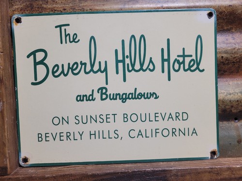 Vintage beverly hills hotel - vintage,
