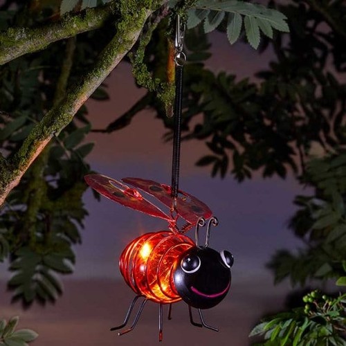 Smart solar ladybird bug - smart, light