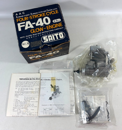Saito four stroke cycle - four,