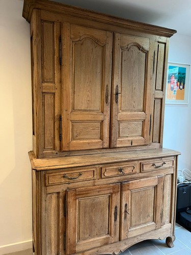 Rare antique ligh oak - ligh, french