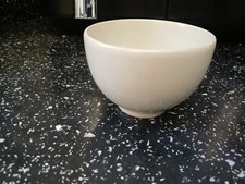 DENBY LINEN CREAM SMALL BOWL / OPEN SUGAR COFFEE X 2