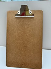 A4 Wooden Hardboard Clipboard With Hard Butterfly Clip