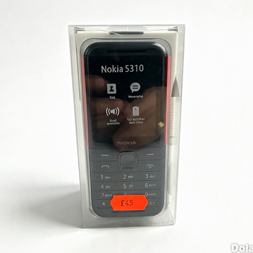 Nokia 5310 16mb black - 5310, bar