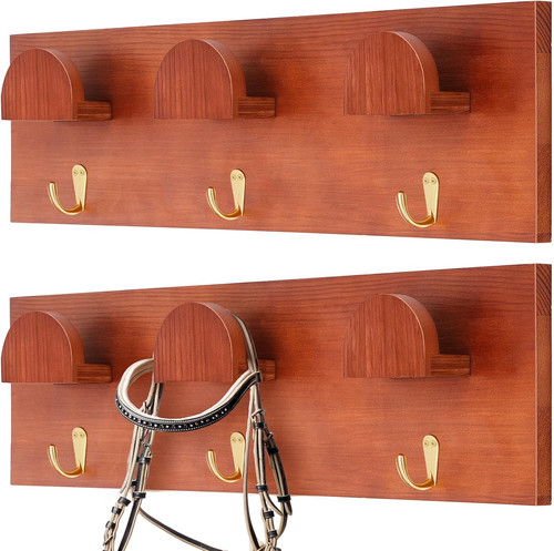 Pcs wooden bridle rack - pcs,