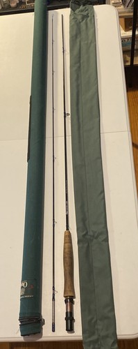 Orvis silver label fly - label, sf