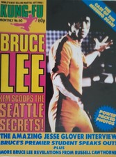 KUNG-FU MONTHLY No. 60 Vintage 1970's UK Poster-Mag Featuring BRUCE LEE (VGC)