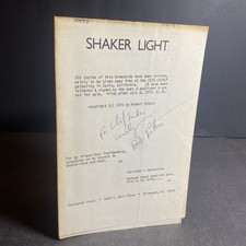 Modern poetry shaker light - modern,