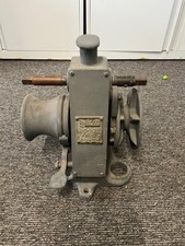 Original Simpson and Lawrence oil bath anchor windlass