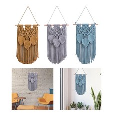 Leaves Tassels Macrame Wall