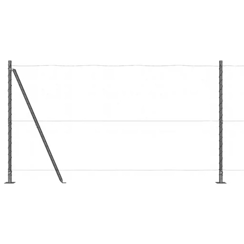 Fence post with concrete - fence,