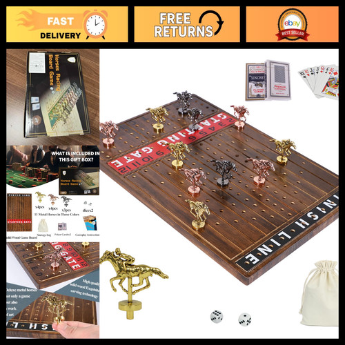 Luxury horse racing board game - horse,