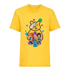 Kids Boys Girls Children In Need 2025 T-Shirt  Childrens Spotty School Tee Top