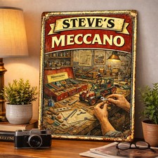 Personalised Meccano Metal