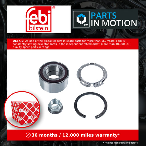 Wheel bearing kit - bearing, renault