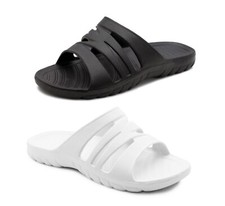 Mens Sliders EVA Lightweight Pool Slides Summer Beach Sandals Slipper House Shoe