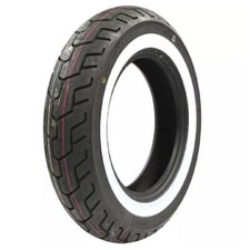 Cruiser Motorcycle Tyre Dunlop D404 150/80 B16 71H TT White Wall Rear