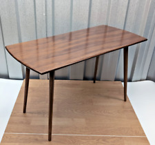 Vintage Mid Century Retro Ercol Type Wooden Brown Coffee Table Dansette Legs