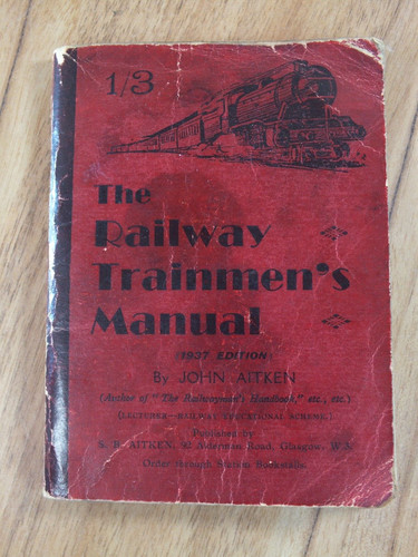 The railway trainmen manual - trainmen's,