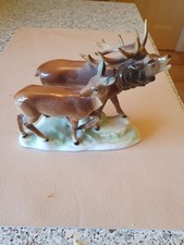 Ornament stag and - stag, hind