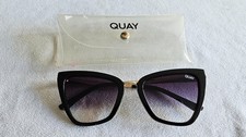 Quay black / gold frame cat's