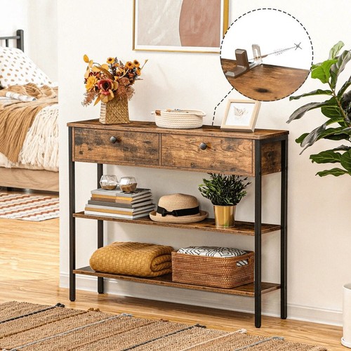 Console table with drawers - table,