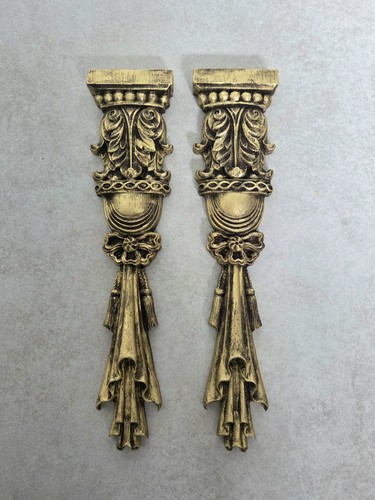 Set 30cm carved wood - set,
