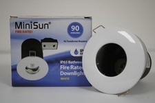 Minisun fire rated downlight 90 mins White