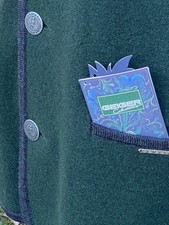 Geiger Green Austrian Boiled Wool Jacket Size 48 NWT