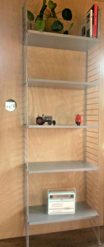 String furniture shelving unit - string,