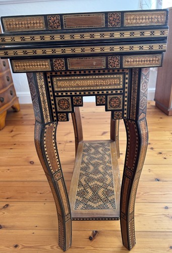 Vintage folding games table - vintage,