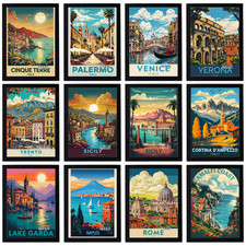 Vintage Travel Holiday Poster