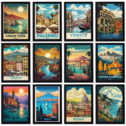 Vintage travel holiday poster - vintage,