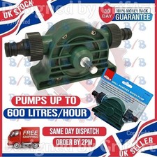 Hilka drill powered water - powered, pump